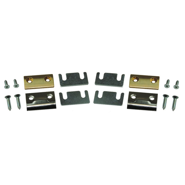 1968-72 GM A-Body Convertible Door Jamb Guides With Shims And Screws 16pc