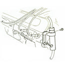 1968-72 Oldsmobile A-Body 400/455 Manual Transmission Positive Battery Cable Tube 1pc
