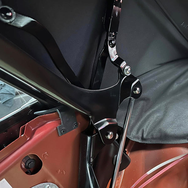 1968-72 GM A-Body Convertible Top Cylinder Mounting Pivot Bolt And Bushing 6pc