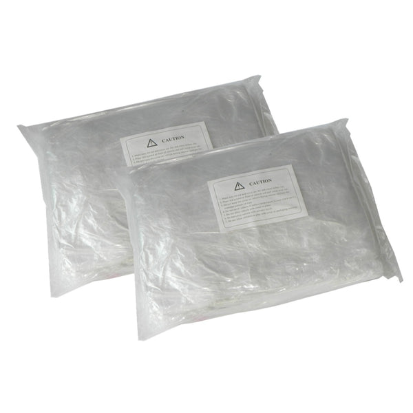 Plastic Car Cover, 2pc