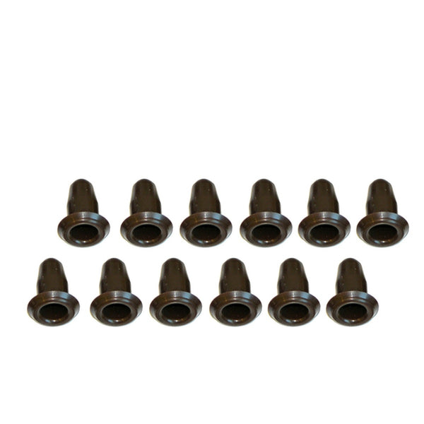 1964-81 GM Door & 1/4 Panel Fastener Grommet Brown Plastic 12 pc