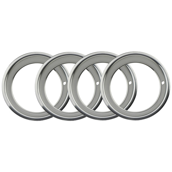 1964-81 GM 15 x 8 x 2.875 Rally Wheel Trim Ring Kit 4pc