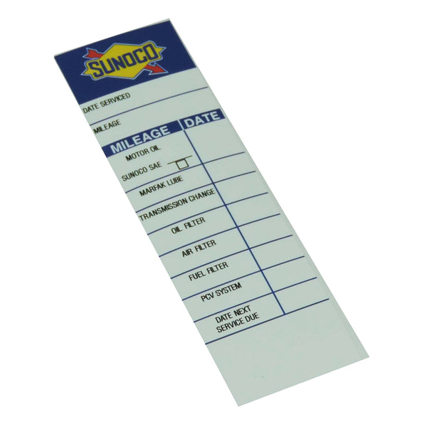 SUNOCO Service Station Door Jamb Decal 1pc