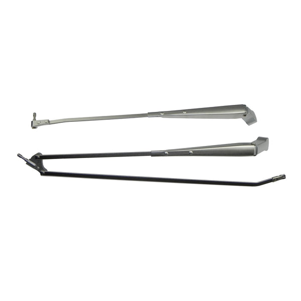 1968-72 GM A-Body, Chevelle, GTO, 442, GS Brushed Windhshield Wiper Arm Kit with Hidden Recessed Arm.