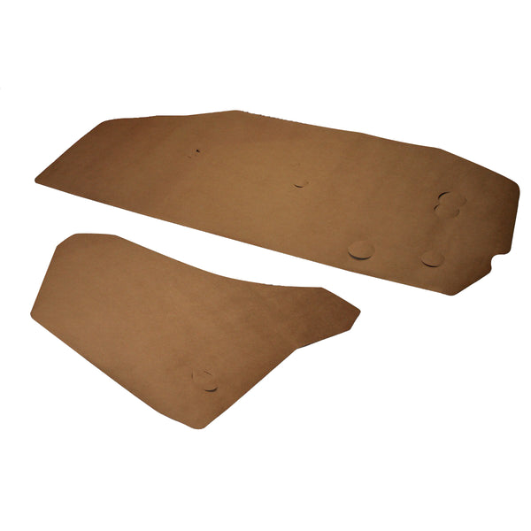 1968-72 GM A-body Hardtop Interior Door Panel Paper Water shields 2pc
