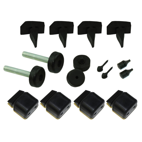 1966-67 Pontiac Buick Oldsmobile A-Body Rubber Bumper Kit 16pc