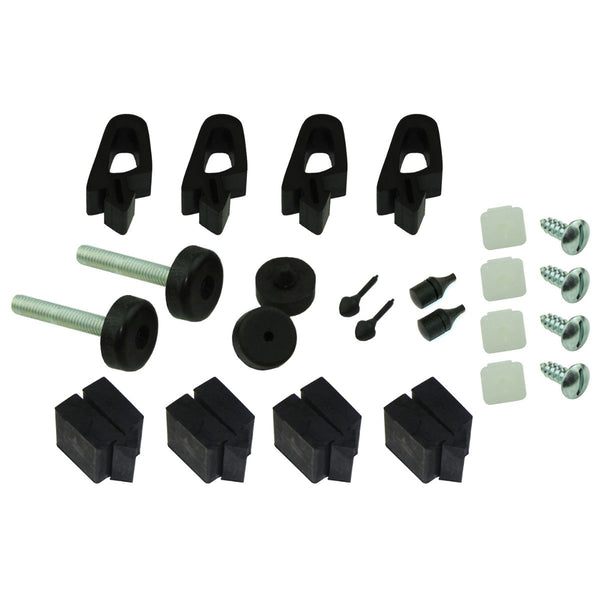 1964, Early 65 GM Chevrolet A-Body B-Body Rubber Bumper Kit 24pc