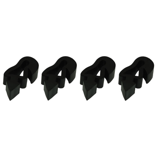 1965 Chevrolet Chevelle Elcamino Side Hood Bumpers 4pc
