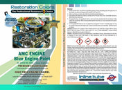 AMC Engine Blue Spray Paint 1pc