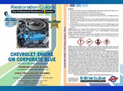 1977-1982 Chevrolet Corporate Blue Engine Spray Paint Can 1pc