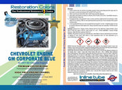 1977-1982 Chevrolet Corporate Blue Engine Spray Paint Can 1pc