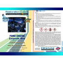 1966-81 All Ford Engine Valve Covers & Air Cleaners, Ford Corporate Blue Spray Paint Can, 1pc