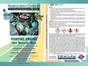 1971-74 Pontiac V8  & HO & 77-81 V8 (Not For 73-74 SD) Blue Engine Paint 1pc