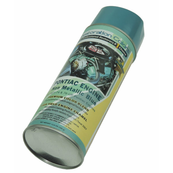 1971-74 Pontiac V8  & HO & 77-81 V8 (Not For 73-74 SD) Blue Engine Paint 1pc