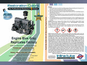 1941-57 Chevrolet Car & Truck Blue Gray Engine Spray Paint 1pc