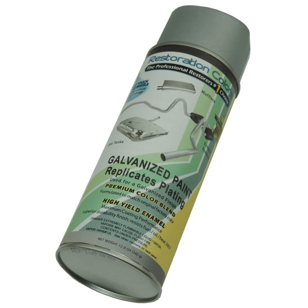 Silver Galvanized Zinc Plating Look Spray Paint 1pc