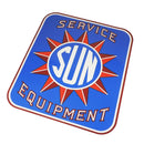 Sun Service Equipment Cabinet Door Decal Sticker 9-1/2" X 11"