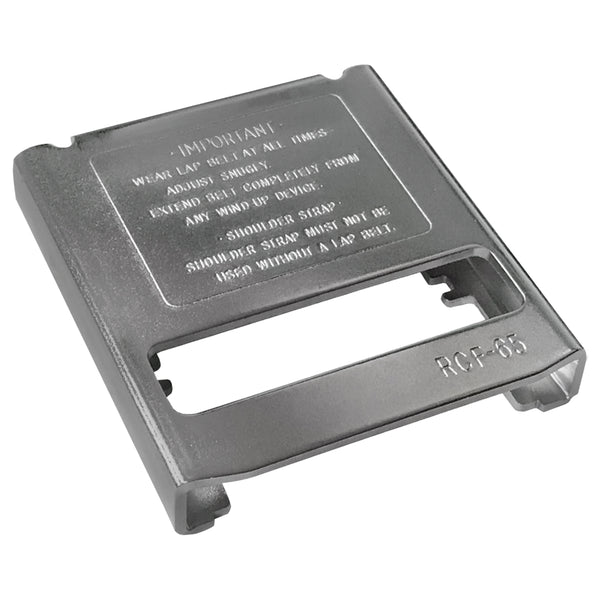 1964-72 GM (all Models) Chrome Finish Deluxe Large Seat Belt Housing 1pc