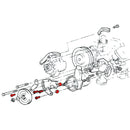 1967-70 Pontiac GTO, Lemans, Tempest, Firebird Power Steering / Mounting Plate to Pump