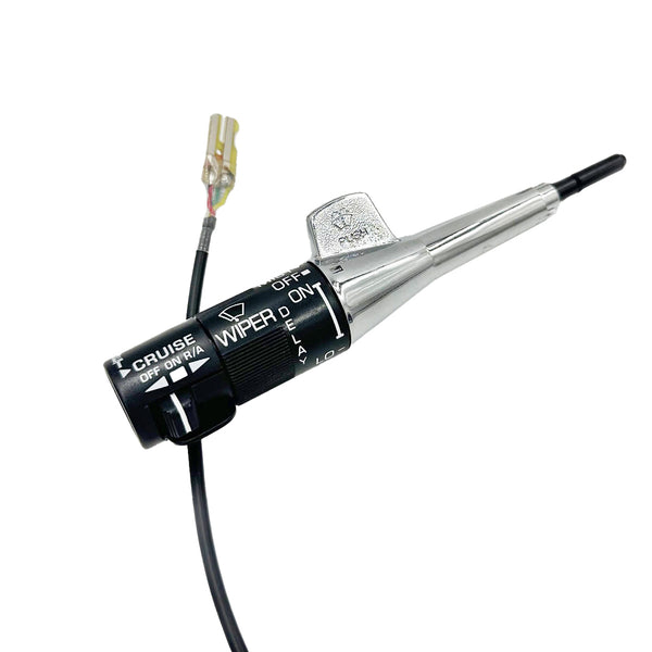 1984-88 G-Body 1984-94 Truck Turn Signal Lever With Cruise & Pulse Wipers Black & Chrome