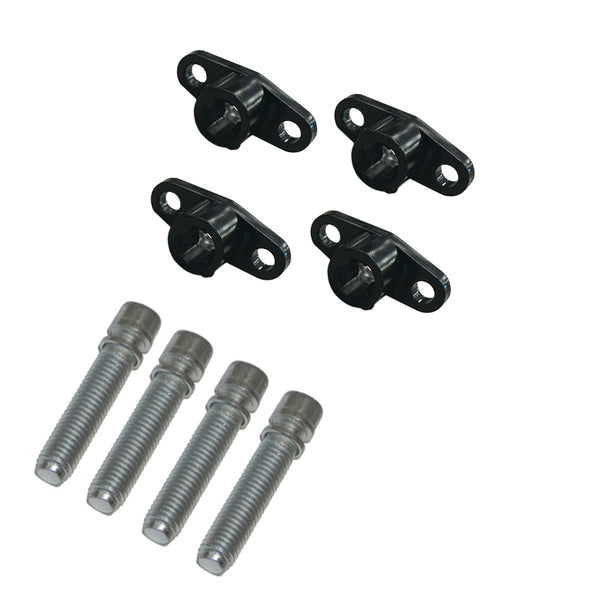 1964-70 Oldmobile Cutlass Buick Skylark Headlight Adjuster Nuts Mount Tabs And Screws 8pc