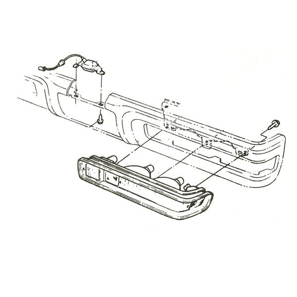 1970-72 Pontiac Lemans GTO Tail Light Housing Bolt Kit Coarse Thread 6pc