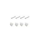 1970 Pontiac Lemans GTO Front Valance Marker Light Lens Screw And Clip Kit 8pc