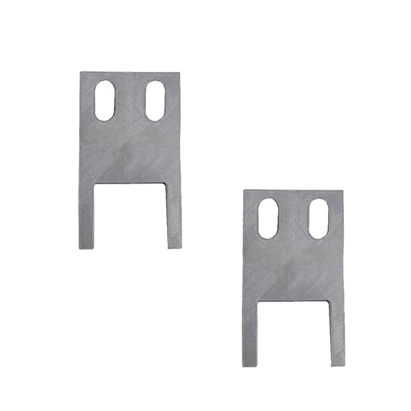 1968-72 All GM Bucket Seat Headrest Inner Guide Plate 2pc