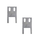 1968-72 All GM Bucket Seat Headrest Inner Guide Plate 2pc