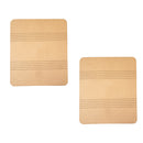 1966-72 Chevrolet Buick Oldsmobile Pontiac Bucket Seat Toe Plate Inner Cardboard Support Type 1 2pc