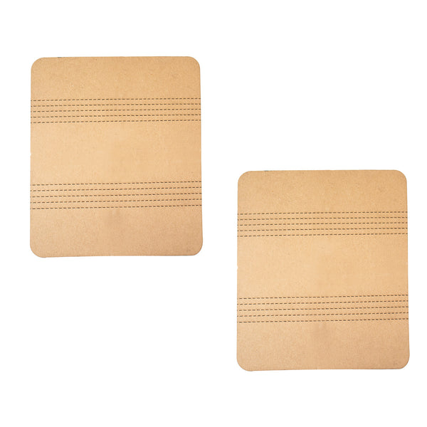 1966-72 Chevrolet Buick Oldsmobile Pontiac Bucket Seat Toe Plate Inner Cardboard Support Type 1 2pc
