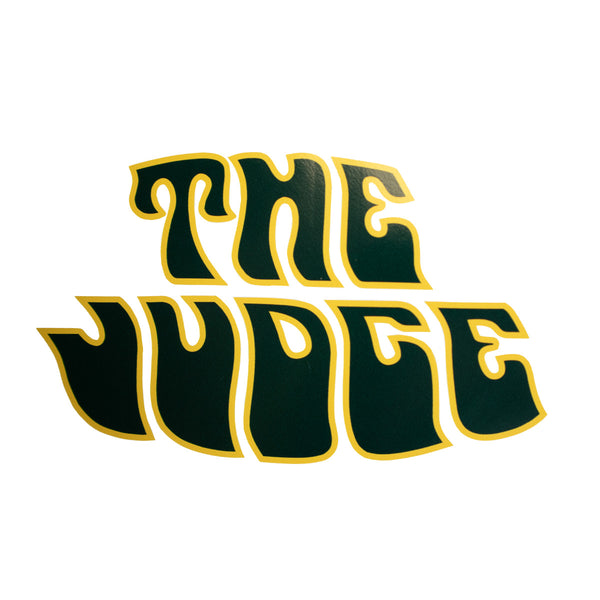 1970 JUDGE Trunk Decal Reflective Yellow White Green 1pc
