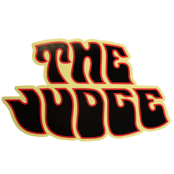 1969 Pontiac GTO JUDGE Fender Decal Black Red White 1pc