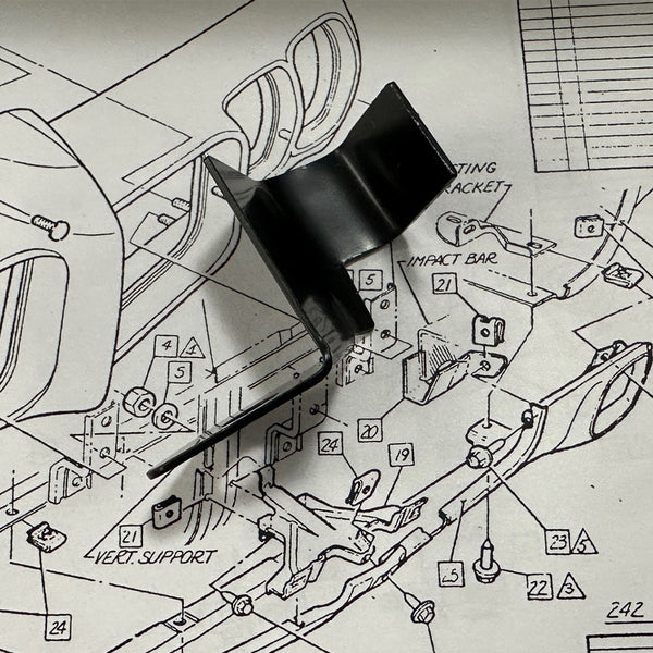 1970 Pontiac GTO Front Hood Release Pull Bracket Mounting Hardware 8pc