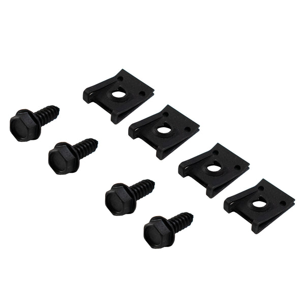 1970 Pontiac GTO Front Hood Release Pull Bracket Mounting Hardware 8pc