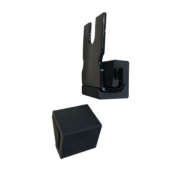 1970-72 Pontiac Lemans GTO Front Bumper Bracket Stabilizer Bushing At Core Support 2pc