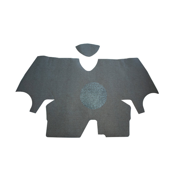 1972-73 Pontiac Firebird Trunk Mat With Jute Felt Herringbone