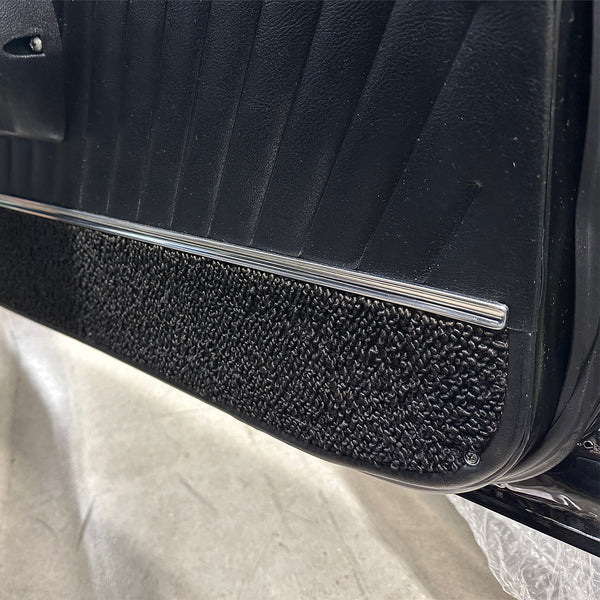 1964-72 GM Front Interior Lower Door Frame Screws Black 10pc