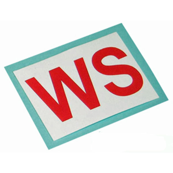 1965-70, 1972-73 Pontiac GTO/Firebird WS Engine Block Decal, Each