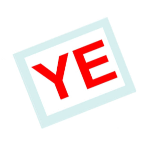 1971 Pontiac Firebird/TA - YE Block Decal - 455cid, 335hp, 1971 - 455cid 300hp H.O Auto Trans, 1pc