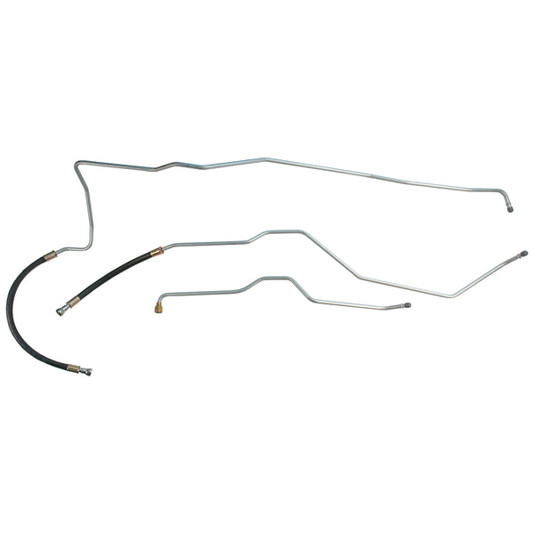 1991-94 Jeep Cherokee XJ 4.0L 4X4 Trans Cooler Lines 3pc - OE