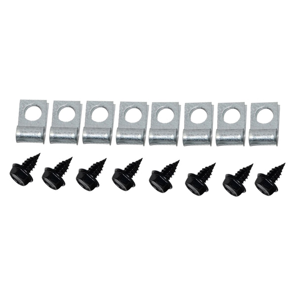 1976-86 Jeep 4cyl & I6 Fuel Line Clip Kit 5/16" 16pc