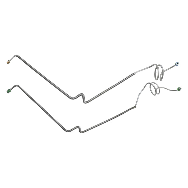 1977-91 Jeep Cherokee Wagoneer 1974-85 J10 Truck 3/16" and 1/4" M/C Lines 2pc, OE Steel