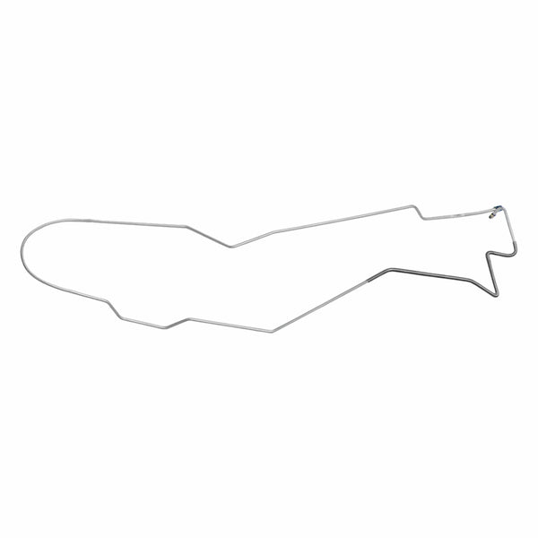 1980-81 Jeep J10 1/4" Front to Rear Brake Line 1pc, OE Steel