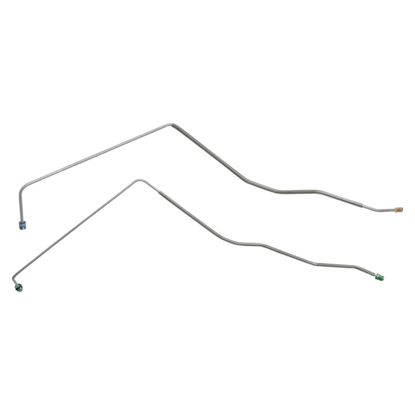 1983-86 Jeep CJ5 7 & 8 Power Drum Or Disc Master Cylinder Brake Lines 2pc, OE Steel