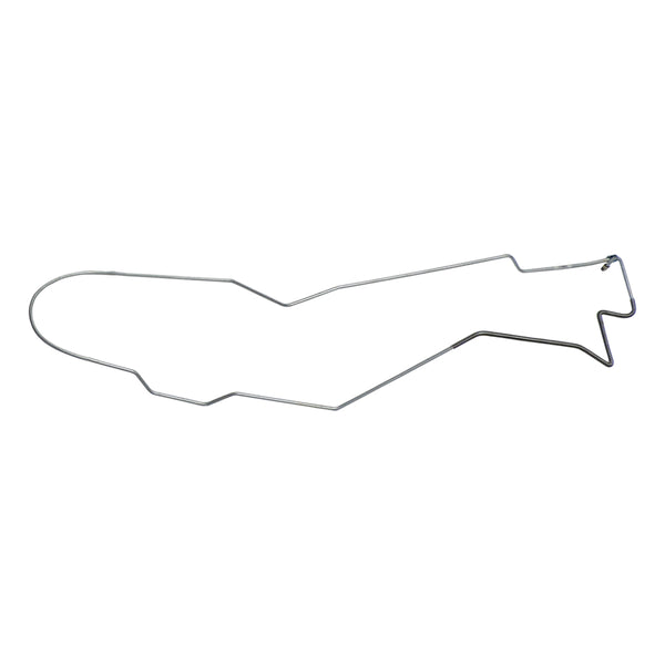 1982-85 Jeep J-10 1/4" F to R Brake Line 1pc, OE Steel