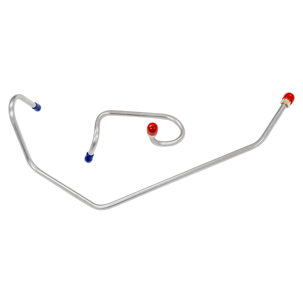 1980-86 Jeep CJ-7 6CYL 5/16" Pump to Carb Lines 2pc, OE Steel