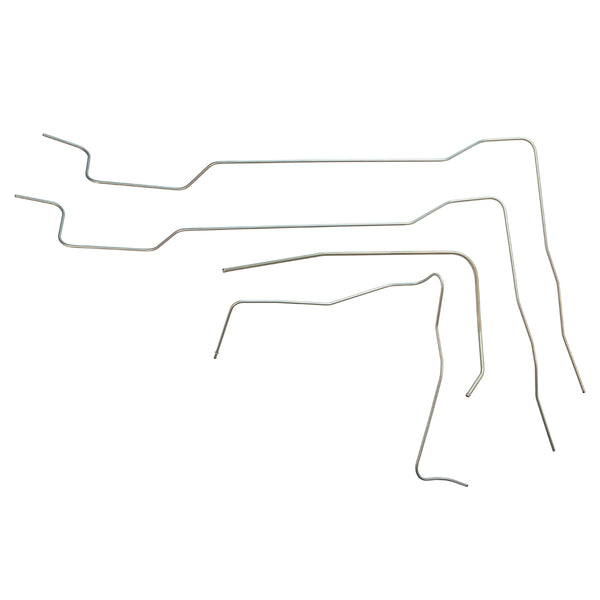 1976-79 Jeep CJ-7 Engine Vacuum Lines 4pc, 6cyl, OE Steel