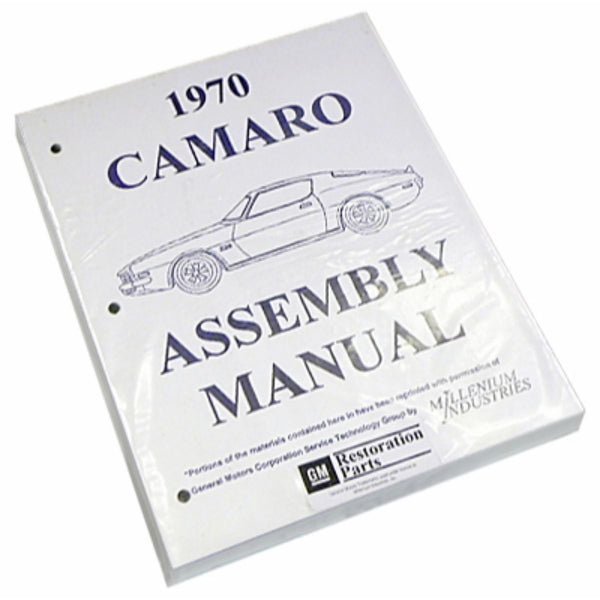 1970 Chevrolet Camaro Factory Assembly Manual