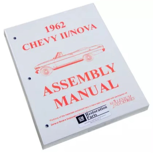 1962 Chevrolet Nova Chevy II Factory Assembly Manual